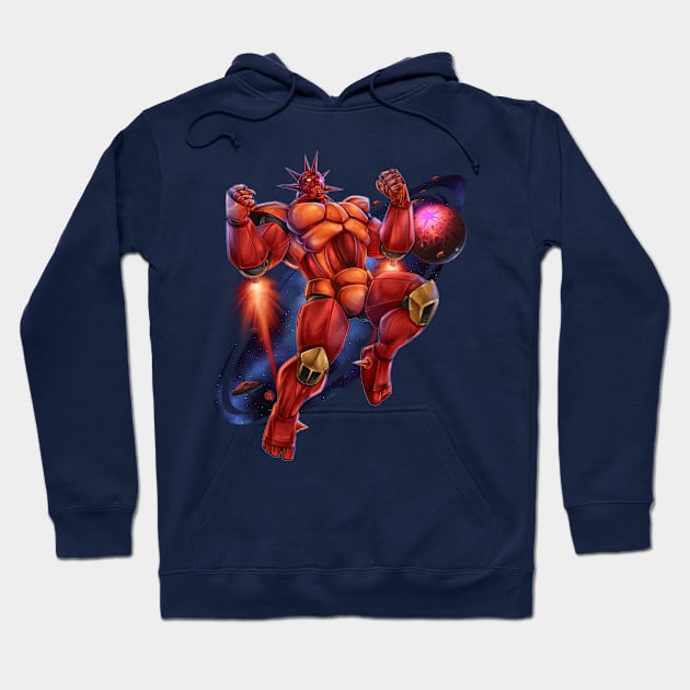 ARMORED MON*STAR Hoodie by Crike99Art